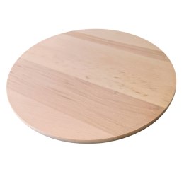 Deska do krojenia drewniana okrągła 40 cm | Deska do serwowania pizzy