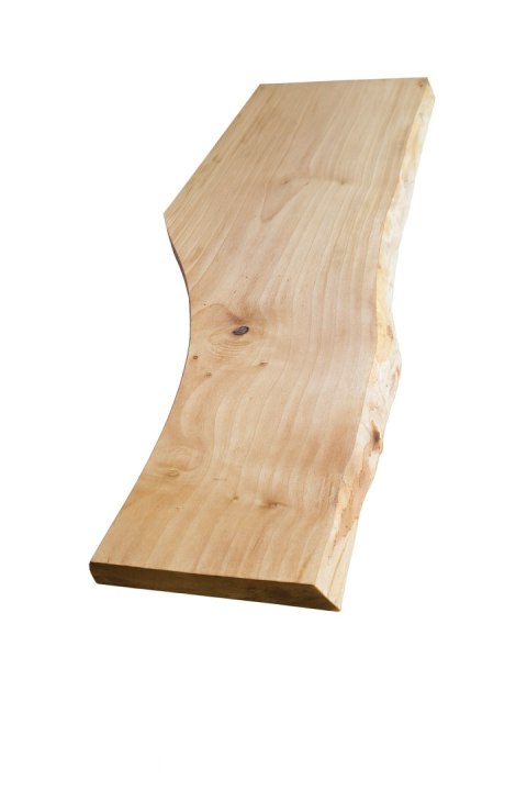 Deska z jawora | Deska z drewna jaworowego - unikatowa, olejowana, okorowana, naturalna, idealna do kuchni i serwowania