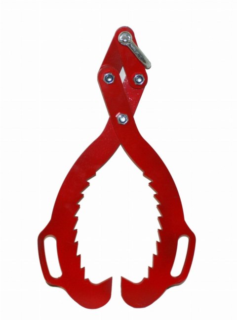 Kleszcze do drewna 600 HDS - chwytak samozaciskowy | szczypce transportowe do bali | zaciskowy uchwyt do drewna | chwytak leśny 