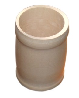 Kubek drewniany bez ucha | Kubek z drewna | Ekologiczny kubek drewniany bez rączki | Drewniany kubeczek naturalny | Wooden cup w