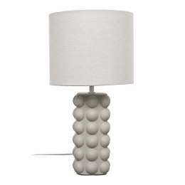 Lampka stołowa Ramil ceramiczna beżowa