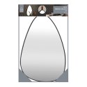 Lustro Chigago czarne z uchwytem