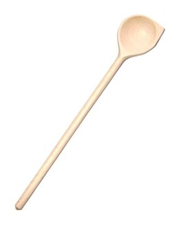 Łyżka drewniana z Rogiem Mała 30 cm | Łyżka kuchenna drewniana | Drewniana łyżka do gotowania | Łopatka drewniana 30 cm | Akceso