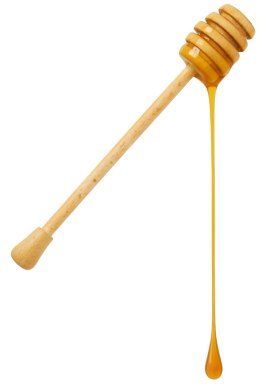 Łyżka nabierak do miodu 17 cm | drewniany czerpak do miodu | pałeczka do nabierania miodu | akcesorium kuchenne do miodu | honey