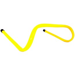 Mini płotek treningowy 15 cm| fluorescencyjny żółty | PVC | - Legend Sport