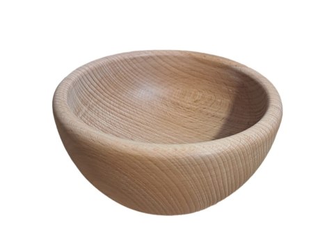 Miska drewniana buk parzony 14 cm | miseczka z drewna bukowego | naczynie ekologiczne | miska drewniana naturalna | miska drewni