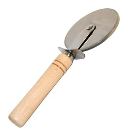 Nóż do krojenia pizzy 22 cm | Ostrze do pizzy | Nóż obrotowy do ciasta | Akcesorium kuchenne tnące | Pizza Cutter | Pizza Messer