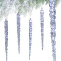 SOPLE LODU OPALIZUJĄCE DEKORACJA WISZĄCA 30 CM 4 SZT