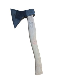 Siekiera - ręcznie wykonana 36 cm | Toporek kuty ręcznie | Solidna siekiera uniwersalna | Narzędzie kempingowe | Topór do drewna