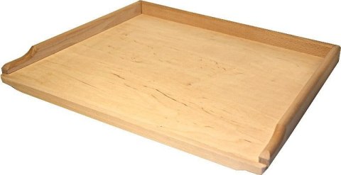 Stolnica drewniana średnia do ciasta 56 cm | Deska drewniana z rantem | Blat kuchenny do wyrabiania ciasta | Stolnica z bokami 5