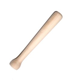 Tłuczek ubijak drewniany barmański 22cm | muddler do koktajli | rozgniatacz do czosnku | drewniany tłuczek barowy | akcesorium d