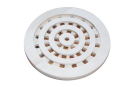 Uniwersalna drewniana podstawka pod garnek Okrągła 20 cm | Drewniana podstawka kuchenna | Podstawka stołowa pod naczynia | Podkł