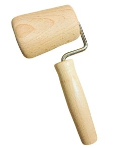 Wałek do Ciasta Skośny do brytfanki | Drewniany wałek do form | Wałek kuchenny skośny | Wałek do wypieków | Roller do ciasta i f