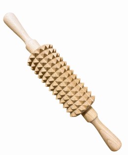 Wałek do Mięsa 29 cm | Wałek Kuchenny do Rozbijania Mięsa | Drewniany Wałek do Kotletów | Narzędzie do Mięsa | Akcesorium Kuchen