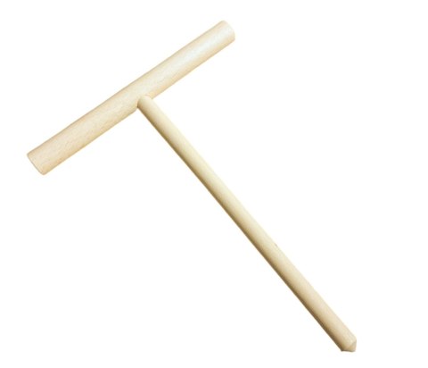 Wałek do naleśników 20 cm | Rozprowadzacz ciasta | Drewniany wałeczek do ciasta | Narzędzie do smażenia naleśników | Crepe Rolle