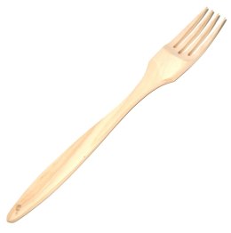 Widelec z drewna brzozowego 23 cm | Ekologiczny widelec drewniany | Jednorazowy widelec biodegradowalny | Widelec eko do gastron