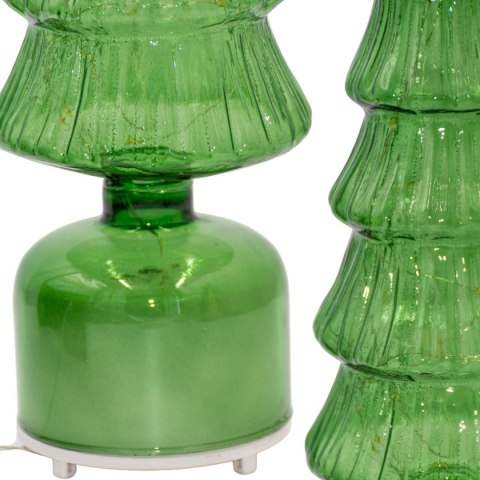 CHOINKA DEKORACYJNA ZIELONA LED 7 KORON CIEPŁY BIAŁY 40CM