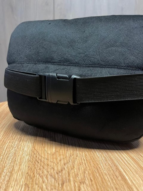 Poduszka - BLACK ALCANTARA 28x20x4cm