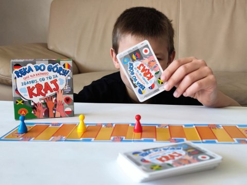 Alexander Kieszonkowa gra planszowa Quiz ręka do góry! Zgadnij co to za Kraj GR0651