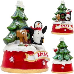 DEKORACJA ŚWIĄTECZNA GRAJĄCA PINGWIN