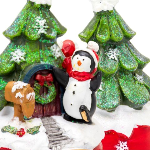 DEKORACJA ŚWIĄTECZNA GRAJĄCA PINGWIN