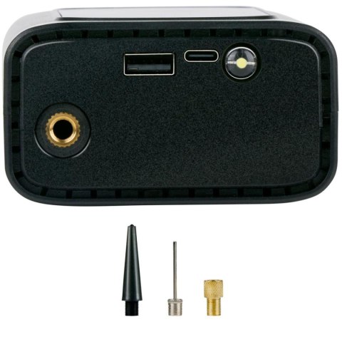 KOMPRESOR SAMOCHODOWY DUNLOP 150 PSI CYFROWA SPRĘŻARKA Z FUNKCJĄ POWERBANK