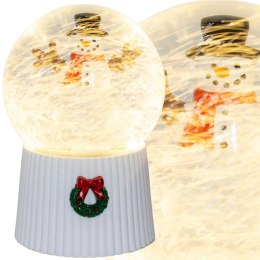 KULA ŚNIEŻNA GRAJĄCA 147MM LED BAŁWAN