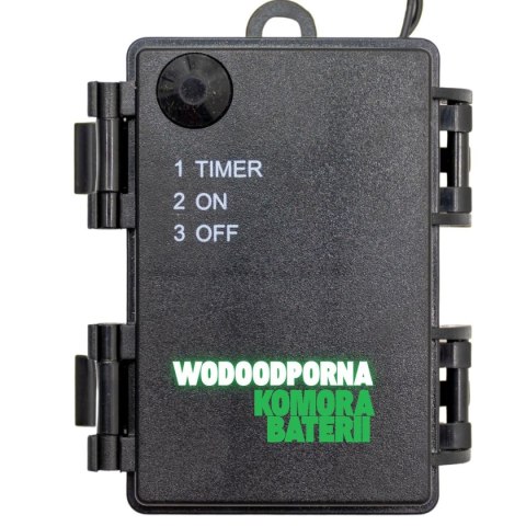 NEON BAŁWAN BIAŁY LED NA BATERIE 14,5x96CM LUCA