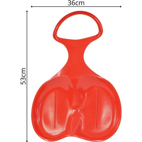 ŚLIZG JABŁUSZKO ZJAZDOWE BIG APPLE CZERWONY