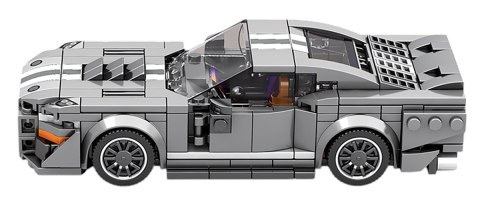 Zestaw Klocków Auto Sportowe Szare 476el.