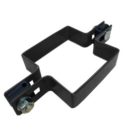 Obejmy do paneli 100 x 100 mm przelotowe - antracyt, czarne, zielone