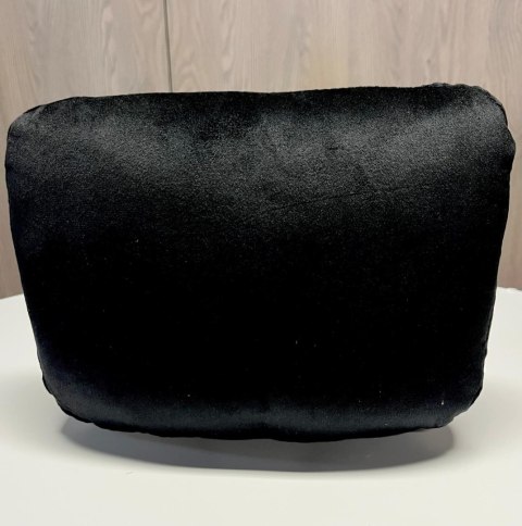 Poduszka - BLACK ALCANTARA 20x28x4cm