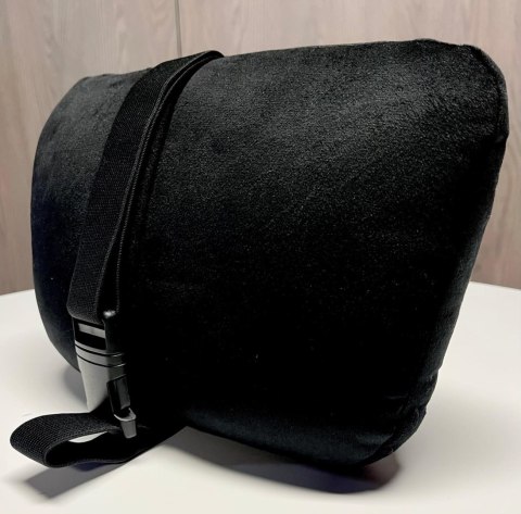 Poduszka - BLACK ALCANTARA 20x28x4cm