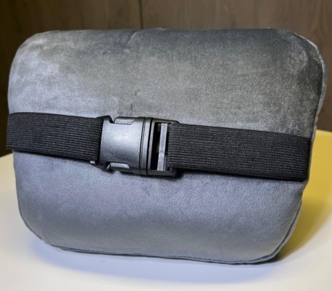 Poduszka - GREY ALCANTARA 28x20x4cm