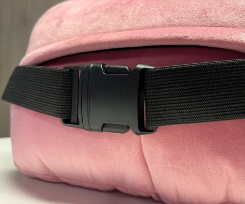 Poduszka - PINK ALCANTARA 28x20x4cm