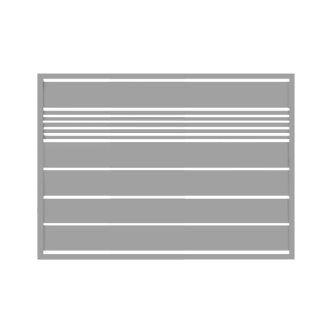 Przęsło typ WALL MIX 200/20 - 2,00 x 1,50 m