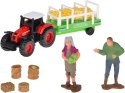 SERIA ZWIERZĘTA FARMA Stodoła z drogą + traktor, figurki i akcesoria ZA5687