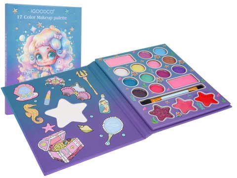 Zestaw do Makijażu Syrenka Niebieska Książeczka