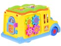 Autko Wesoły Autobus Interaktywny Kolorowy jeździ świeci gra ZA0019