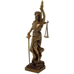 Figurka Temida Bogini Sprawiedliwości 20 cm - Prezent dla Prawnika - MC-90184
