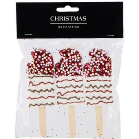 LODY DEKORACJA WISZĄCA 3SZT BIAŁY