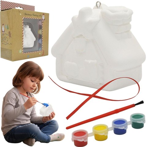 OZDOBA Z GIPSU DIY FARBY DOMEK