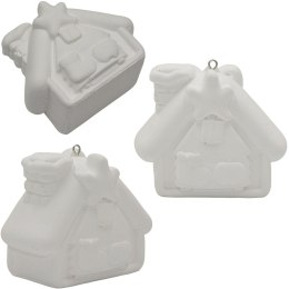 OZDOBA Z GIPSU DIY FARBY DOMEK