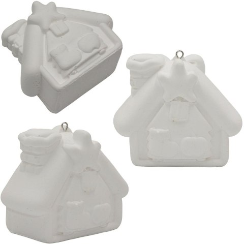 OZDOBA Z GIPSU DIY FARBY DOMEK