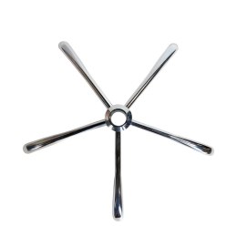 Podstawa krzesła obrotowego metalowa KD SILVER