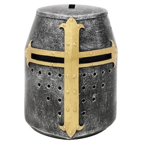 Skarbonka Hełm Rycerza Krzyżowca - Idealna na Prezent - MC-23092