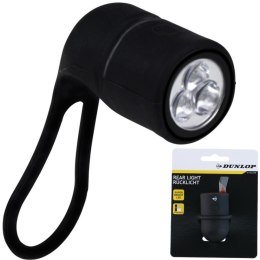 LAMPKA ROWEROWA NA TYŁ SILIKONOWA DUNLOP