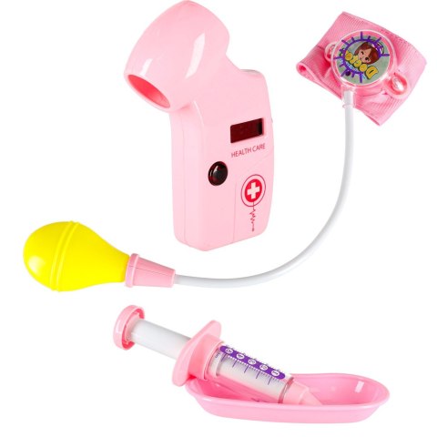 Zestaw lekarza w kuferku mały doktor dźwięk 35 elementów