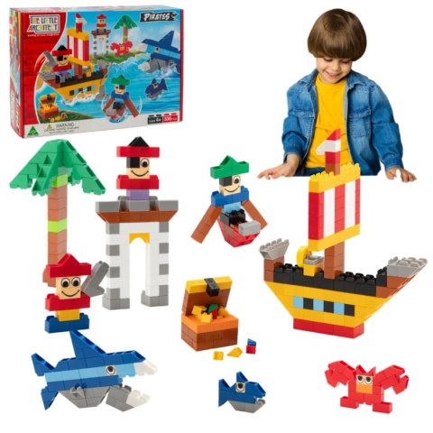 Klocki Little Architect Pirates Box 335 el.