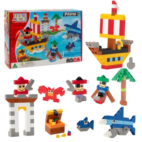 Klocki Little Architect Pirates Box 335 el.